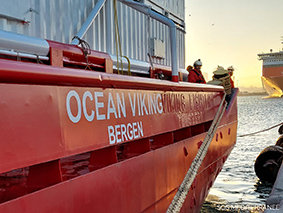 Rettungsorganisation SOS MEDITERRANEE startet mit der Ocean Viking nach Monaten der Blockade in den Einsatz im Mittelmeer