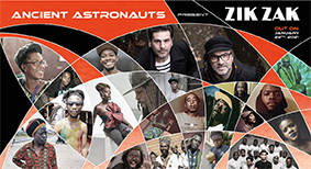 CD-Tipp: Zik Zak von ANCIENT ASTRONAUTS - mit 18 hauptsächlich afrikanisch geprägten Künstlern und Künstlerinnen