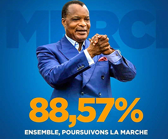 Kongo: Denis Sassou N'Guesso mit 88,57% der Stimmen wiedergewählt, der erhoffte „Todesstoß“ für Konkurrent Kolélas wurde traurige Realität