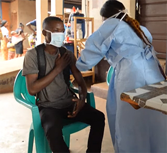 Afrika-TV-/Videotipp/euronews: Zentralafrikanische Republik - Corona-Impfquote dümpelt bei 7 Prozent