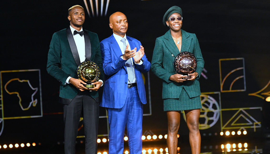 CAF Awards: Osimhen und Oshoala (beide Nigeria) zu Afrikas Fußballer/innen des Jahres gekürt