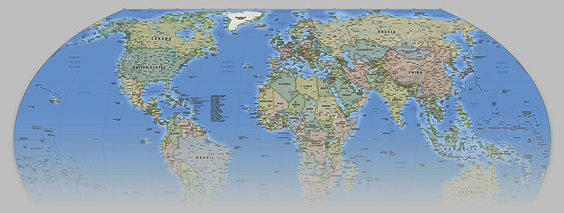 Afrikanische Union fordert eine korrigierte Weltkarte, um Afrika seine richtige Proportion zurückzugeben