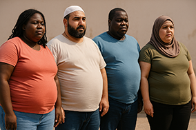 Top 10 Länder in Afrika/Ozeanien mit den höchsten Adipositasraten 2025