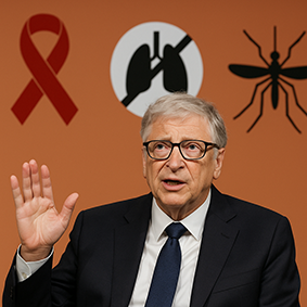Bill Gates sagt 912 Millionen US-Dollar zur Bekämpfung von AIDS, Tuberkulose und Malaria in Afrika zu