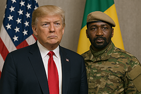Trump drängt auf eine Stärkung der US-Partnerschaft mit einem afrikanischen Verbündeten Russlands