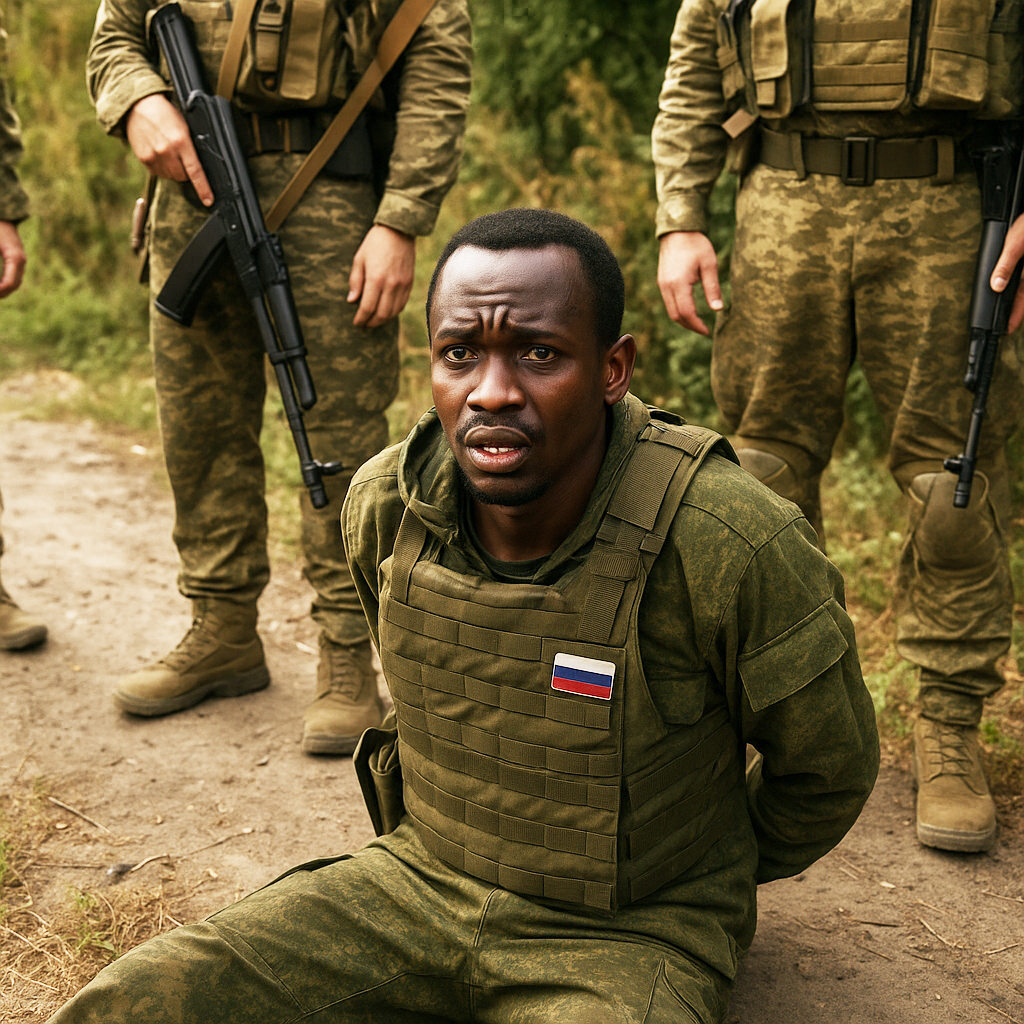 Ukraine nimmt Kenianer gefangen, der in russischer Armee diente – er sagt, er sei getäuscht worden