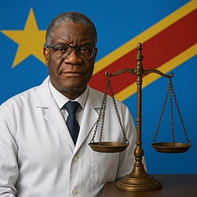 Friedensnobelpreisträger Dr. Denis Mukwege / DR Kongo bilanziert: "Klima der Straflosigkeit hat wiederholte Aggressionen und Massenverbrechen begünstigt"