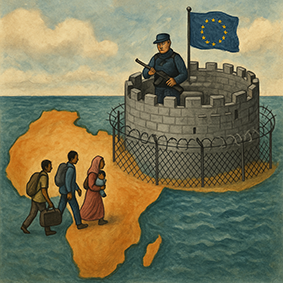 HBS: Von der Willkommenskultur zur Festung Europa: Auslagerung von Asylverantwortung nach Nordafrika