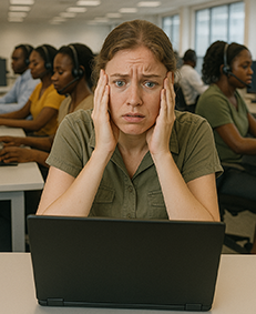 Neu: die Afrika-Sonntagsgeschichte. Heute: Gabontélécom - Die Ahnung sitzt woanders