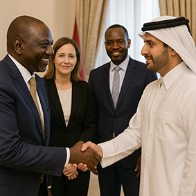 Kenia: Präsident Ruto schließt Abkommen - 13.000 Kenianer sollen in Qatar arbeiten