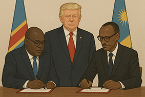 Diplomatie: Tshisekedi und Kagame unterzeichnen Friedensabkommen in Washington