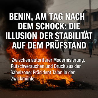 Benin nach dem Schock: Eine Stabilität, die nur noch Fassade ist