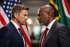 Spannungen zwischen den USA und Südafrika verschärfen sich – Washington droht erneut wegen Afrikaner-Flüchtlingsplans