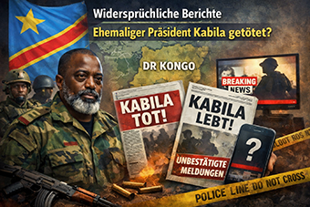 Lesetipp/Fides: D.R. KONGO - Widersprüchliche Berichte über die angebliche Ermordung des ehemaligen Präsidenten Kabila