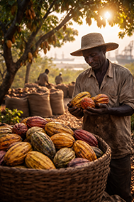 Kakao: Wer legt wirklich den Preis fest, der Kakaobauern in der Côte d’Ivoire gezahlt wird?