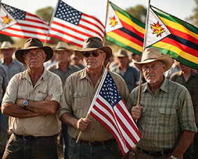 Weiße Farmer appellieren an Trump, bei der Rückgewinnung von 3,5 Milliarden US-Dollar aus Simbabwe zu helfen