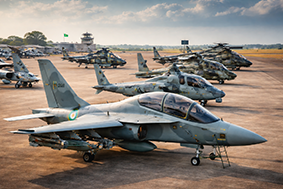 Nigeria versucht mit 46 neuen Kampfjets und Hubschraubern zu Ägypten und Algerien aufzuschließen