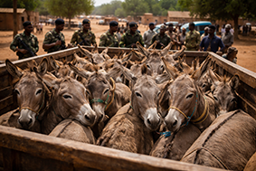 Burkina Faso: Schlag gegen Eselhandel deckt anhaltenden Schmuggel auf