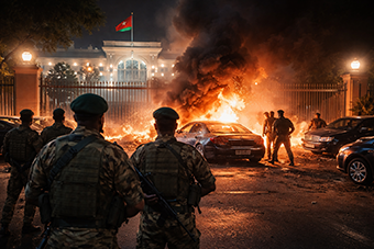 Burkina Faso: Verwirrung nach Schüssen in der Nacht nahe der Präsidentschaft