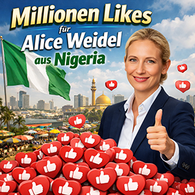 Lesetipp/BZ: Millionen Likes für Alice Weidel aus Nigeria