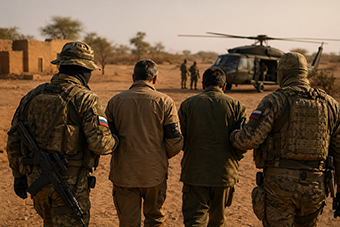 Mali: Russland gibt bekannt, einen Russen und einen Ukrainer aus der Gefangenschaft einer Dschihadistengruppe befreit zu haben
