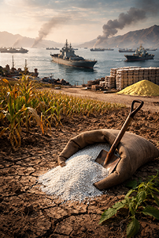 Düngemittelkrise: Straße von Hormus öffnet zu spät, um die Ernten in Afrika zu retten