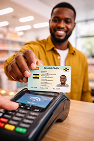 Ghana verwandelt seinen Personalausweis in ein Zahlungsmittel