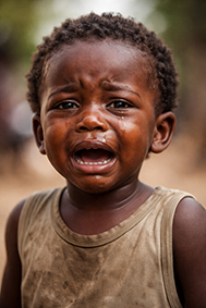 Infolge politischer Unruhen leiden junge Menschen in Afrika vermehrt unter häuslicher und anderer Gewalt