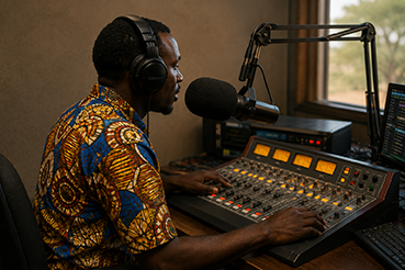 WELT-SICHTEN: Radio in Guinea-Bissau - Die Stimme des Friedens